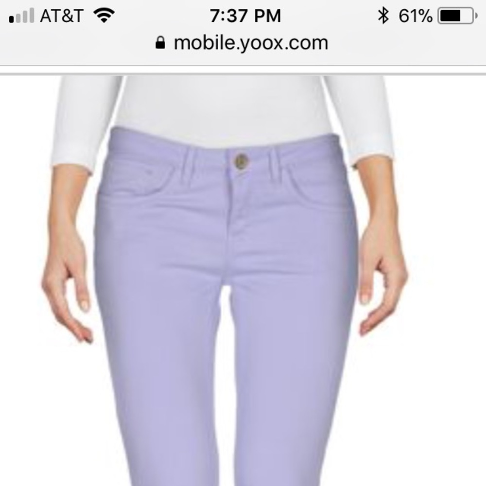 Happiness lilac jeans